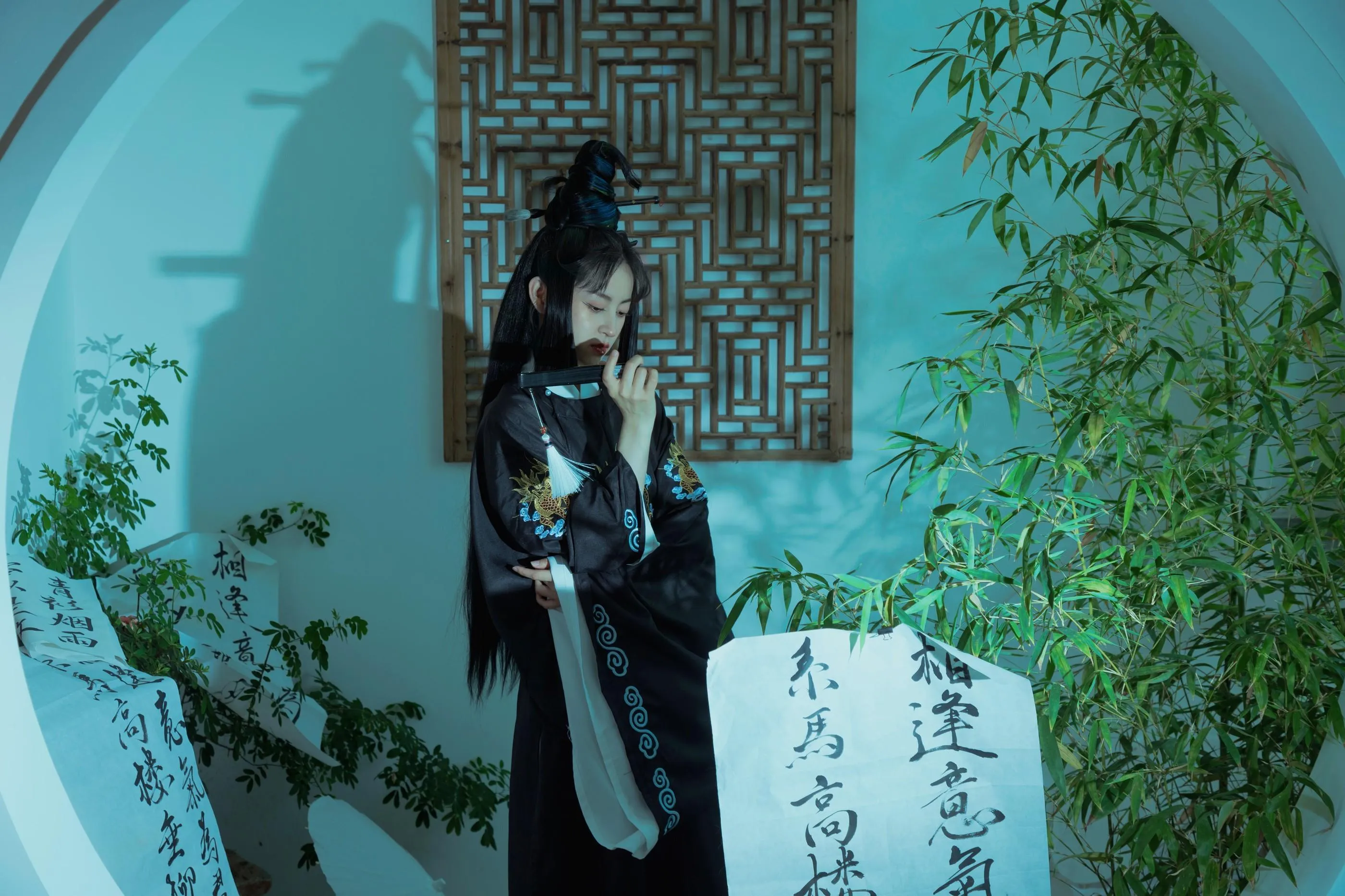 [YITUYU艺图语]2022.08.01 国风 · 竹与墨 壹萱- [43P]插图3